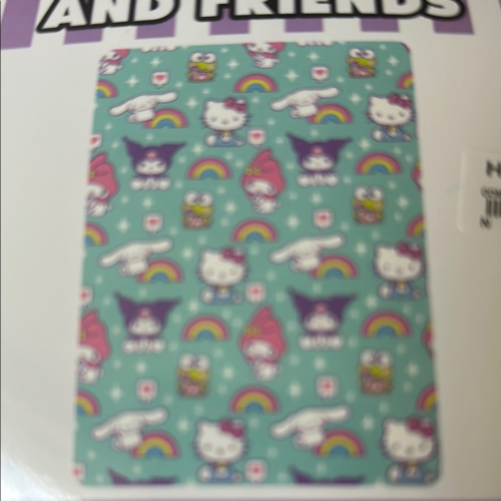 Hello Kitty and Friends Silk Touch Throw - Multicolor